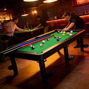 Tavolo da Snooker Premium 3/4ft e Tavolo da Biliardo <span class=keywords><strong>Carambola</strong></span> per Gioco di Precisione e Giochi Tradizionali - Product Image 3