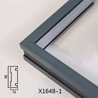 Fabrika Tedarikli Oudu Marka Modern Tasarım Plastik Resim Çerçevesi Pervazı Çevre Dostu EPS Polistiren 48mm X 16mm Model X1648