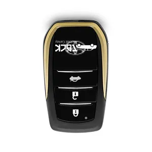 تعديل 3 زر صندوق سيارات الدفع الرباعي مفتاح بعيد غطاء مع TOY48 شفرة الذكية مفتاح السيارة شل لشركة T-oyota Hilux 2015 - 2017