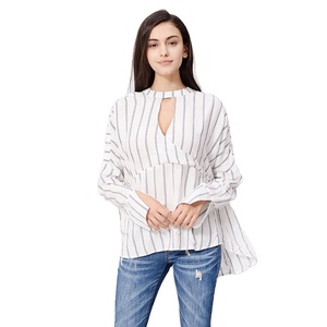 Venta al por mayor último diseño <span class=keywords><strong>2022</strong></span> señoras elegantes <span class=keywords><strong>blusas</strong></span> blancas de las mujeres para las mujeres - Product Image 1