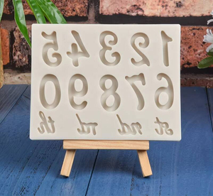 Molde de Silicona con Forma de Números y Letras para Decoración de Pasteles, Repostería y Chocolate - Product Image 4