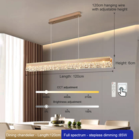 Luminaire suspendu moderne de luxe italien à LED en acrylique, design élégant pour la maison, l'hôtel, la chambre à coucher, le salon, le restaurant, la cuisine