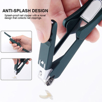 Coupe-ongles de luxe pour bébé Coupe-ongles portable pour personnes âgées avec loupe réglable