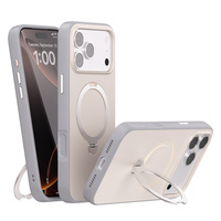 Étui de téléphone magnétique rotatif à 360° pour iPhone 18 17 Pro Max, en PC et TPU givré, antichoc, fin, vente en gros OEM