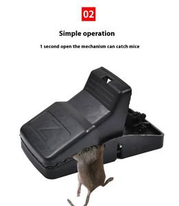 Trappole per Topi Piccole per Interni ed Esterni, Cattura Rapida ed Efficace, Sicure e Riutilizzabili per Casa, Giardino e Fienili - Product Image 4