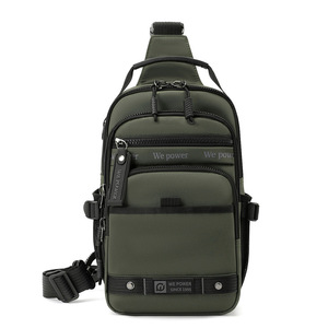Sac bandoulière multifonctionnel pour homme, sac messager décontracté, sac à l'épaule portable, vente en gros - Product Image 2