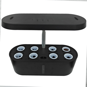 Kit hidropónico LED de control inteligente para jardín doméstico 8 verduras bomba temporizador de luz - Product Image 1