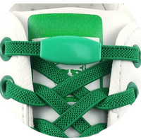 Lacets de chaussures magnétiques élastiques à double couche Matériau métallique pour enfants et adultes Accessoires de baskets sans attache