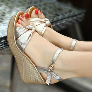 Sandalias De Mujer Sandales Femmes Corda Suole di <span class=keywords><strong>Alta</strong></span> Cuneo Tallone Delle Signore <span class=keywords><strong>Sandali</strong></span> Della Piattaforma per Le Donne - Product Image 2