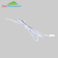 Saklar Sensor Pintu Ganda IR Cerdas Surmountor untuk Pintu Kabinet/Lemari DC 12V Lampu LED Jangkauan Sensor 10cm Model A1811-413