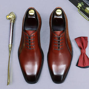 High-quality business Oxford shoes for <b>men</b>, stitched and laced <b>men's</b> leather shoes handcrafted <b>Men's</b> leather <b>Dress</b> Shoes&Oxfords - Product Image 4