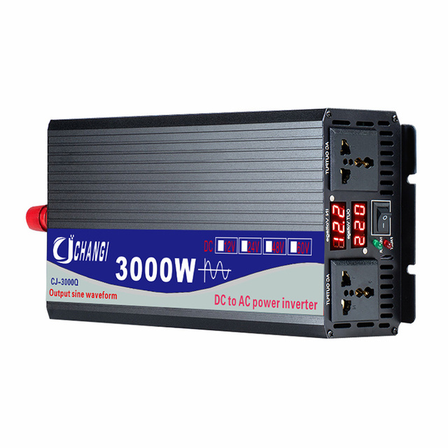 3000w Peak Power 12v Pure Sine Wave Solar Ac Car Inverter 3000w 12v,12V 24v Inverter 3000w Pure Sine Wave Inverter