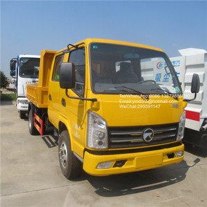 Trung Quốc 4X2 Cabin Đôi Kama Thương Hiệu <span class=keywords><strong>Dump</strong></span> Truck 3Tons Đang Tải Nhỏ Diesel <span class=keywords><strong>Dump</strong></span> 3T Tipper Xe Tải - Product Image 3