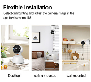 Caméra Wi-Fi Intelligente en Gros 3MP Alimentée par Batterie avec Capteur PIR Suivi Automatique Prise en Charge par Téléphone Mobile pour la Sécurité Domestique - Product Image 2