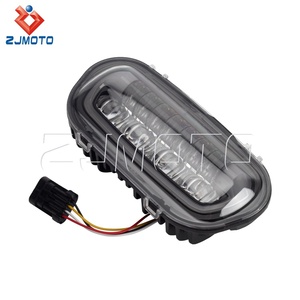 Ensemble de phares LED 12V à faisceau haut/bas avec projecteur de phare, carénage de protection pour Harley M8 Softail FXFB <span class=keywords><strong>FXFBS</strong></span> 2018-2022 - Product Image 3