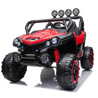 Voiture électrique 12V à quatre roues pour enfants, multifonction, en plastique, avec batterie, jouet pas cher pour enfants, 2 places, voiture à pédales pour enfants