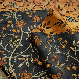 Nouvel arrivage de <span class=keywords><strong>tissu</strong></span> de <span class=keywords><strong>brocart</strong></span> jacquard multicolore <span class=keywords><strong>au</strong></span> mètre <span class=keywords><strong>tissu</strong></span> de <span class=keywords><strong>brocart</strong></span> de fleurs métalliques haut de gamme en polyester pour vêtements de femme - Product Image 3