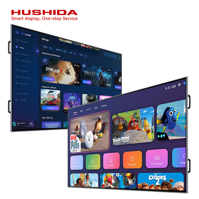 55 65 75 85 Inch Restaurant Pool Hotel Smart google Large TV Non Touchscreen Outdoor Flat Screen TV for Advertising