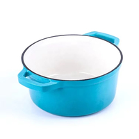Juego de Ollas de Cocina Esmaltadas de Diseño Personalizado OEM ODM, Más Vendidas