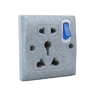 Thông Minh 5 pin gốm tường chuyển đổi ổ cắm <span class=keywords><strong>15A</strong></span> đa cắm ổ cắm và thiết bị chuyển mạch Phụ kiện điện - Product Image 6