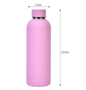 Design Custom logo Water Bottle 350ml 500ml 750ml 1000ml Small Mouth Sports Stainless Steel Vacuum Cup Insulated Drink Bottle - Product Image 2