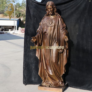 Figura religiosa al aire libre tamaño real estatuas <span class=keywords><strong>de</strong></span> bronce <span class=keywords><strong>de</strong></span> latón <span class=keywords><strong>de</strong></span> cobre <span class=keywords><strong>de</strong></span> <span class=keywords><strong>Dios</strong></span> <span class=keywords><strong>Jesucristo</strong></span> - Product Image 2