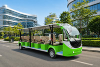 Autobús Eléctrico Turístico para 20 Pasajeros, Listo para la Flota, Batería de Litio, Largo Alcance, Vehículo de Transporte, Capacidad de Subida del 30%, Doble Sistema Hidráulico