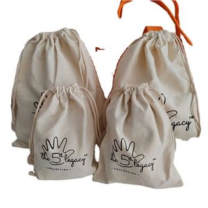 Bolsa de tela de algodón orgánico suave al por mayor, personalizada, reciclada, colorida, con cordón, para lápiz labial - Product Image 1