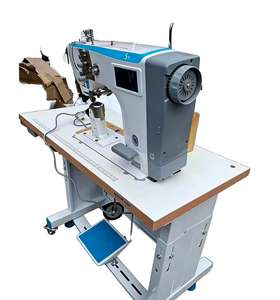 Machine à coudre industrielle à point noué, à entraînement direct, entièrement automatique, à une aiguille, à bras vertical - Product Image 2