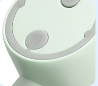 Brosse de nettoyage électrique multifonctionnelle USB de haute qualité avec 2 têtes de brosse, style raclette en plastique