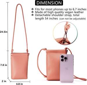 Nouveau Sac à Bandoulière Simple et Tendance 2026 – Version Coréenne, Sac Vertical pour <span class=keywords><strong>Téléphone</strong></span> Portable, Mini Sac Diagonal Japonais pour Femme - Product Image 4