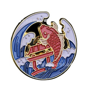 Tianbo Custom <b>Metal</b> Badges Enamel <b>Pins</b> Medals For School Business Gifts Butterfly Clasp <b>Pin</b> Type - Product Image 3