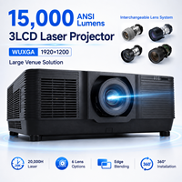 Projecteur laser 3LCD pour grandes salles, 15000 lumens ANSI, WUXGA, avec source de lumière laser de 20000 heures