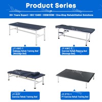 Table de massage en acier inoxydable JINYU de haute qualité, modèle JY-AMC-1, 190x60x60cm, table de livraison médicale SPA, robuste et durable