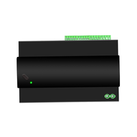 Amplificateur de musique de fond intelligent YZ80 80W sur rail DIN, lecteur audio de classe D 4 canaux RS485 pour magasin, bureau, hôtel