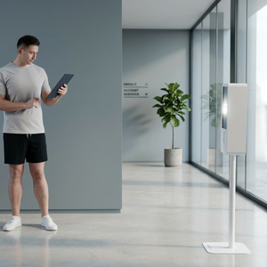 Máquina de Gimnasio Integrada Bodydot Fitness con Pantalla Táctil LCD, Uso Comercial, Unisex, Aleación de Aluminio, Modelo con Monitorización de Frecuencia Cardíaca - Product Image 4