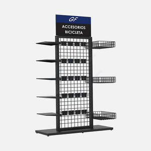 Tùy chỉnh sàn đứng Dây Treo Giỏ móc ngoài trời thiết bị thể thao hiển thị đứng giá kệ cho cửa hàng bán lẻ cửa hàng - Product Image 5