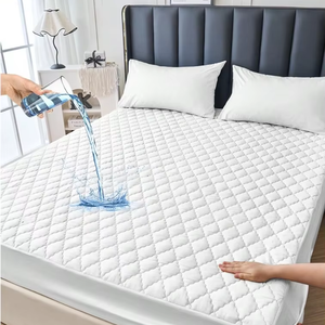 Protector de Colchón Acolchado <span class=keywords><strong>Impermeable</strong></span> y <span class=keywords><strong>Transpirable</strong></span> con Revestimiento de TPU para Uso Doméstico y Hotelero - Product Image 1