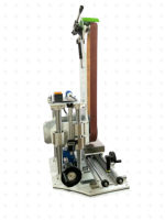 Machine à meuler manuelle à version étendue et surélevée avec moteur, bande abrasive, polissage de surface