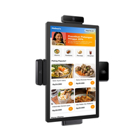 Terminal Inteligente 27, Kiosco con Pantalla Táctil de 32 Pulgadas, Android 15, Kiosco de Pago de Autoservicio, Caja Registradora POS para Comercio Minorista y Restaurantes