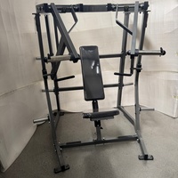 Appareil de musculation Iso-lateral pour tirage latéral et rameur bas, à charge par disques, pour entraînement de force et de fitness