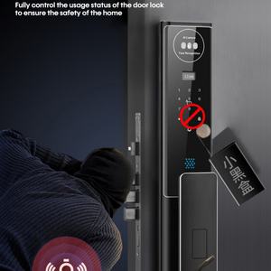 ล็อคประตูอัจฉริยะ Glomarket ราคาโรงงาน ระบบจดจำใบหน้า 3 มิติ ไบโอเมตริกซ์ สแกนลายนิ้วมือ รองรับ Tuya Wifi กันน้ำ - Product Image 5