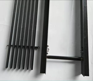 Diffuseur de <span class=keywords><strong>grille</strong></span> droite en plastique sur mesure au design moderne pour les sorties de ventilation CVC sans cadre. - Product Image 1