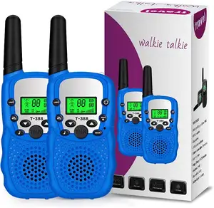 Walkie-talkie de radio para niños y niñas, juguetes de regalo de cumpleaños, 2 uds.