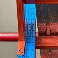 Plataforma de Almacenamiento en Entreplanta, Sistema de Estanterías de Acero, Doble Capa, Resistente, Protección Contra la Corrosión, Estantería Industrial