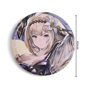 Insignia Metálica Redonda de Color Gris, Fabricada por el Fabricante Original - Product Image 2