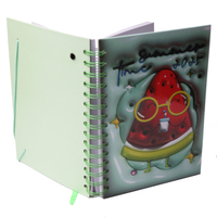 Carnet de notes personnalisé A5 avec logo scolaire, spirale, haute qualité, vente en gros, fourniture d'usine, logo sur mesure