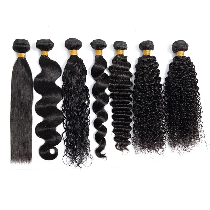 10A Braziliaanse Steil Haar 3 Bundels Haar Inslag 100% Onverwerkte Virgin Human Hair Extensions Weave Natuurlijke Kleur