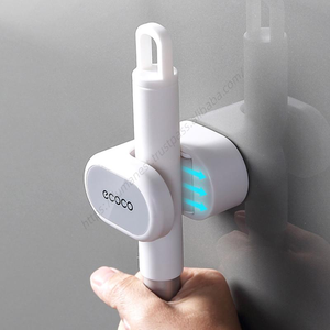 Organizador de Cocina y Baño C191 al por Mayor, Soporte para Escobas y Fregonas, Gancho Adhesivo de Plástico para Montaje en Pared - Product Image 4