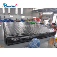 Tapis de gymnastique, cascade de sécurité, airbag gonflable, saut, parc ninja, matelas d'atterrissage